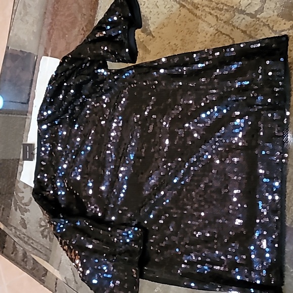 Jainmy Martinez 'Its My Birthday' Sequin Stretch Mini Dress NWT OSFM - Picture 7 of 8